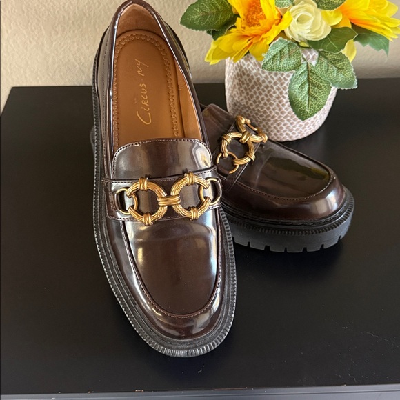 Circus NY by Sam Edelman Ella Brown Loafer - Picture 3 of 11